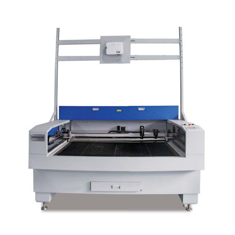 飞织投影激光切割机 飞织投影激光切割机